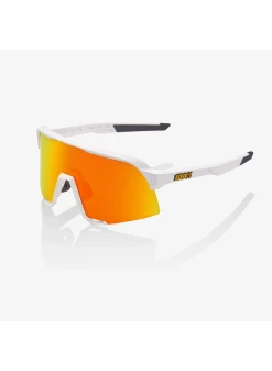 100% S3 Soft Tact White / HiPER Red Multilayer Mirror Lens