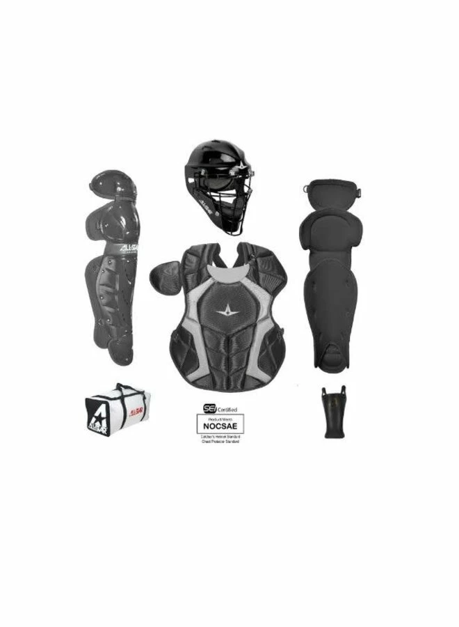 All-Star Player's Series Catching Kit / Meets NOCSAE / Ages 9-12 3 All-Star Player's Series Catching Kit / Meets NOCSAE / Ages 9-12