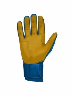 Bruce Bolt Premier Long Cuff Royal/Gold -Cheap Baseball Glove Store bruce bolt bruce bolt premier long cuff royal gold 3
