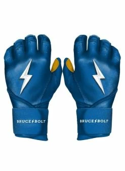 Bruce Bolt Premier Long Cuff Royal/Gold -Cheap Baseball Glove Store bruce bolt bruce bolt premier long cuff royal gold 7