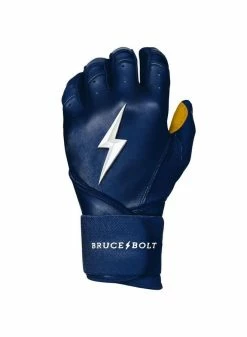 Bruce Bolt Premium Long Cuff Navy/Gold -Cheap Baseball Glove Store bruce bolt bruce bolt premium long cuff navy gold 1