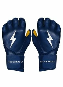 Bruce Bolt Premium Long Cuff Navy/Gold -Cheap Baseball Glove Store bruce bolt bruce bolt premium long cuff navy gold 11