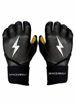 BRUCE BOLT PREMIUM PRO LONG CUFF BATTING GLOVES -Cheap Baseball Glove Store bruce bolt bruce bolt premium pro long cuff battin 9