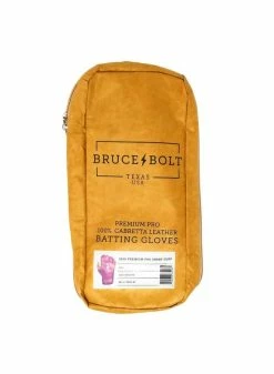 Bruce Bolt Premium Short Cuff Red/Gold -Cheap Baseball Glove Store bruce bolt bruce bolt premium short cuff red gold 6