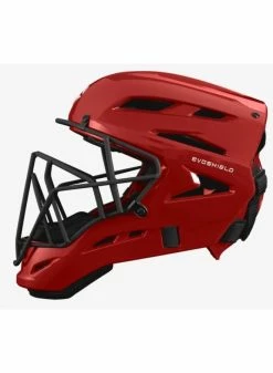 Evoshield Pro-SRZ Catchers Helmet Scarlet -Cheap Baseball Glove Store evoshield evoshield pro srz catchers helmet scarle 3