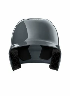 Wilson Evoshield XVT Batting Helmet Glossy Charcoal YTH -Cheap Baseball Glove Store evoshield wilson evoshield xvt batting helmet glos 28