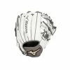 Mizuno GPE1150F1 Prime Elite Infield FP Softball 11.5 RH White-Grey -Cheap Baseball Glove Store mizuno mizuno gpe1150f1 prime elite infield fp sof