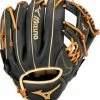 Mizuno GPSL1101 Prospect Select 11in RH Black-Brown -Cheap Baseball Glove Store mizuno mizuno gpsl1101 prospect select 11in rh bla