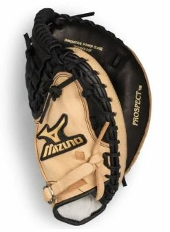 Mizuno GXC105 Prospect CM RH Black-Tan -Cheap Baseball Glove Store mizuno mizuno gxc105 prospect cm rh black tan 2