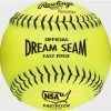 Rawlings Dream Seam 12 In Softballs -Cheap Baseball Glove Store rawlings rawlings dream seam 12 in softballs