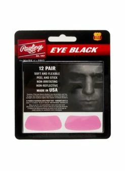 Rawlings Eye Black Stickers Pink