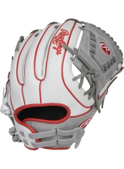 Rawlings Heart Of The Hide Fastpitch Softball Glove P/INF/OF Pull Strap/Laced 1 Piece Web RHT 12"
