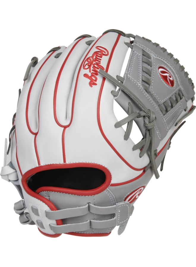 Rawlings Heart Of The Hide Fastpitch Softball Glove P/INF/OF Pull Strap/Laced 1 Piece Web RHT 12" 3 Rawlings Heart Of The Hide Fastpitch Softball Glove P/INF/OF Pull Strap/Laced 1 Piece Web RHT 12"