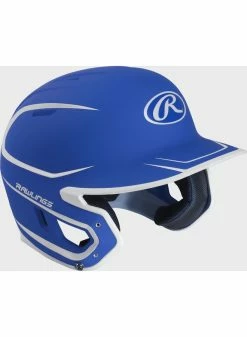 Rawlings Mach 2-Tone Helmet - Royal/White Junior