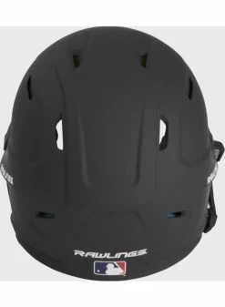 Rawlings MACH One-Tone Matte Helmet W/Adjustable Face Guard - LHB Matte Black -Cheap Baseball Glove Store rawlings rawlings mach one tone matte helmet w adj 13