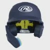 Rawlings Mach One-Tone Matte Helmet W/Adjustable Face Guard Matte Navy Jr LHB -Cheap Baseball Glove Store rawlings rawlings mach one tone matte helmet w adj 22
