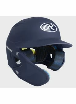Rawlings Mach One-Tone Matte Helmet W/Adjustable Face Guard Matte Navy Jr LHB -Cheap Baseball Glove Store rawlings rawlings mach one tone matte helmet w adj 23
