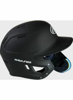 Rawlings MACH One-Tone Matte Helmet W/Adjustable Face Guard - RHB Matte Black -Cheap Baseball Glove Store rawlings rawlings mach one tone matte helmet w adj 30