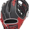 Rawlings May 2022 Gold Glove Club (GOTM) 11.75-inch Infield Heart Of The Hide Red/Black/Grey -Cheap Baseball Glove Store rawlings rawlings may 2022 gold glove club gotm 11
