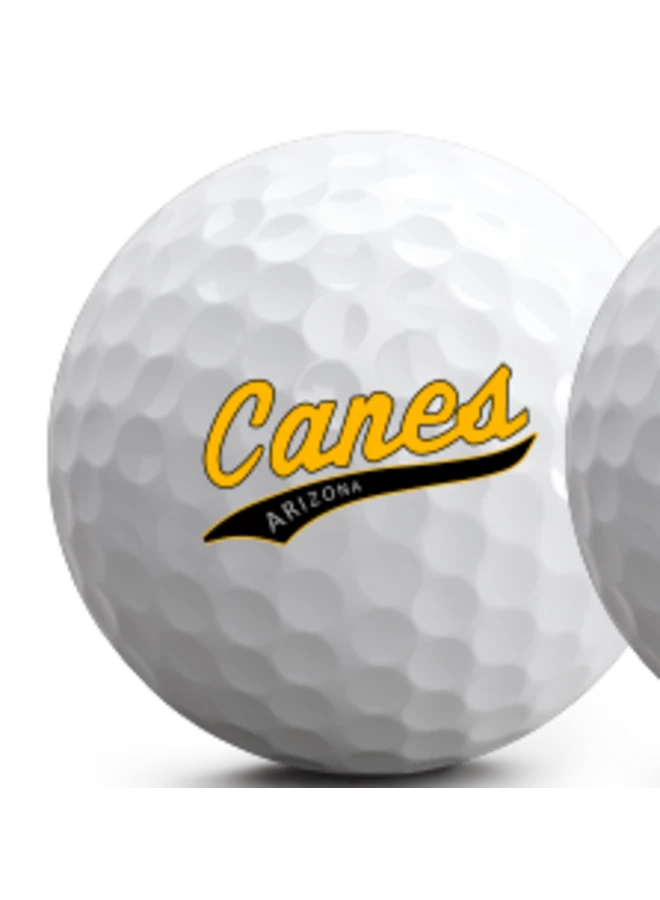 Vice Golf Pro Plus Ball - Canes (Dozen) 3 Vice Golf Pro Plus Ball - Canes (Dozen)