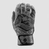 Victus Nox Batting Glove - Gray/Black -Cheap Baseball Glove Store victus victus nox batting glove gray black