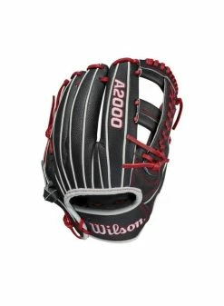 Wilson A2000 1785SS 21 BLK/BLKSS/RED BLAC 11.75