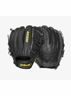 Wilson 2021 A2000 CK22 Clayton Kershaw Game Model (P) LHT 11.75 Black/Black/Yellow -Cheap Baseball Glove Store wilson wilson 2021 a2000 ck22 clayton kershaw game 5