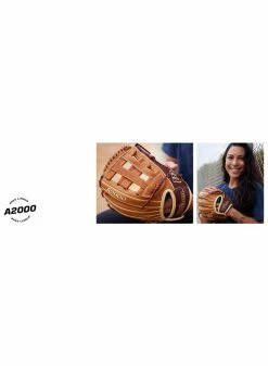 Wilson 2022 A2000 Sierra Romero GM W/Spin Control & SuperSkin (IF) 12 Saddle Tan/Walnut -Cheap Baseball Glove Store wilson wilson 2022 a2000 sierra romero gm w spin c 3