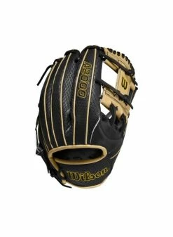 Wilson 2022 A2000 SuperSkin K. Hayes GM (IF) 11.75 Black/Black SuperSnakeSkin/Blonde