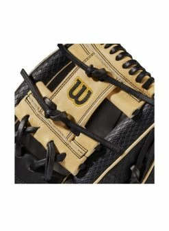 Wilson 2022 A2000 SuperSkin K. Hayes GM (IF) 11.75 Black/Black SuperSnakeSkin/Blonde -Cheap Baseball Glove Store wilson wilson 2022 a2000 superskin k hayes gm if 1 6