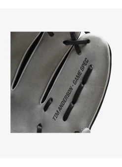 Wilson 2022 A2000 SuperSkin T. Anderson GM (IF) 11.5 Black/Grey SuperSnakeSKin -Cheap Baseball Glove Store wilson wilson 2022 a2000 superskin t anderson gm i 6