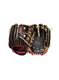 Wilson A1000 2022 1912 (IF/P) LHT 12 Black/Blonde/Red -Cheap Baseball Glove Store wilson wilson a1000 2022 1912 if p lht 12 black bl 3