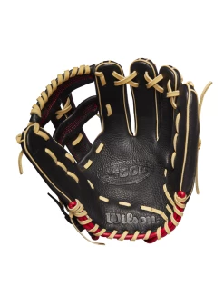 Wilson A1000 2022 1912 (IF/P) LHT 12 Black/Blonde/Red -Cheap Baseball Glove Store wilson wilson a1000 2022 1912 if p lht 12 black bl 5
