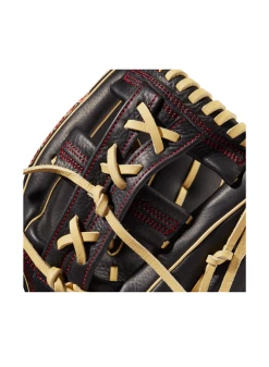 Wilson A1000 2022 1912 (IF/P) LHT 12 Black/Blonde/Red -Cheap Baseball Glove Store wilson wilson a1000 2022 1912 if p lht 12 black bl 6