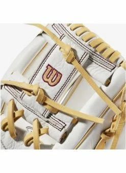Wilson A1000 Fastpitch H1175 11.75 White/White/Blonde & Seminole Red 12 Wilson A1000 Fastpitch H1175 11.75 White/White/Blonde & Seminole Red -Cheap Baseball Glove Store wilson wilson a1000 fastpitch h1175 1175 white whi 2