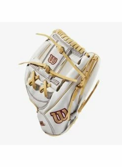 Wilson A1000 Fastpitch H1175 11.75 White/White/Blonde & Seminole Red 13 Wilson A1000 Fastpitch H1175 11.75 White/White/Blonde & Seminole Red -Cheap Baseball Glove Store wilson wilson a1000 fastpitch h1175 1175 white whi 3