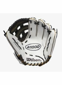 Wilson A1000 Fastpitch IF12 12 White/White/Black & Blonde -Cheap Baseball Glove Store wilson wilson a1000 fastpitch if12 12 white white 3
