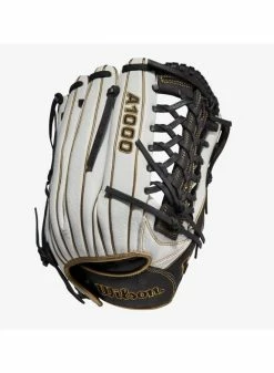 Wilson A1000 Fastpitch T125 LHT 12.5 White/White/Black & Blonde