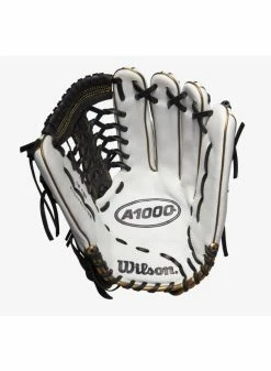 Wilson A1000 Fastpitch T125 LHT 12.5 White/White/Black & Blonde 10 Wilson A1000 Fastpitch T125 LHT 12.5 White/White/Black & Blonde -Cheap Baseball Glove Store wilson wilson a1000 fastpitch t125 lht 125 white w 3