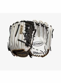 Wilson A1000 Fastpitch T125 LHT 12.5 White/White/Black & Blonde 11 Wilson A1000 Fastpitch T125 LHT 12.5 White/White/Black & Blonde -Cheap Baseball Glove Store wilson wilson a1000 fastpitch t125 lht 125 white w 4