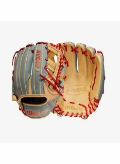 Wilson A2000 1785SS Grey/Blonde/Red 11.75 -Cheap Baseball Glove Store wilson wilson a2000 1785ss grey blonde red 1175 3