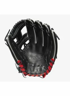 Wilson A2000 1975 Black/White/Red 11.75 -Cheap Baseball Glove Store wilson wilson a2000 1975 black white red 1175 2