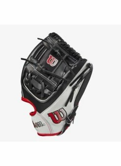 Wilson A2000 1975 Black/White/Red 11.75 -Cheap Baseball Glove Store wilson wilson a2000 1975 black white red 1175 3