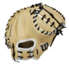 Wilson A2000 CM33 (C) 33 Blonde/Blonde/Black Catchers Mitt -Cheap Baseball Glove Store wilson wilson a2000 cm33 c 33 blonde blonde black