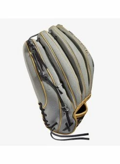Wilson A2000 FP V125 W/Spin Control & SuperSkin (OF) 12.5 Grey SC /Grey SS/Gold 9 Wilson A2000 FP V125 W/Spin Control & SuperSkin (OF) 12.5 Grey SC /Grey SS/Gold -Cheap Baseball Glove Store wilson wilson a2000 fp v125 w spin control supersk 2