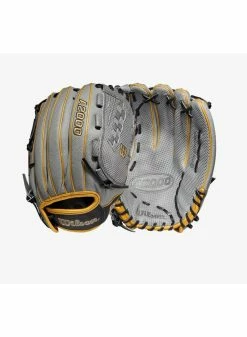 Wilson A2000 FP V125 W/Spin Control & SuperSkin (OF) 12.5 Grey SC /Grey SS/Gold 11 Wilson A2000 FP V125 W/Spin Control & SuperSkin (OF) 12.5 Grey SC /Grey SS/Gold -Cheap Baseball Glove Store wilson wilson a2000 fp v125 w spin control supersk 4
