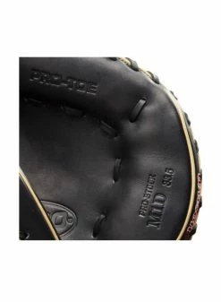 Wilson A2000 M1D BLK/BLKSS BLACK/Blond 33.5 Catchers Mitt -Cheap Baseball Glove Store wilson wilson a2000 m1d blk blkss black blond 335 6
