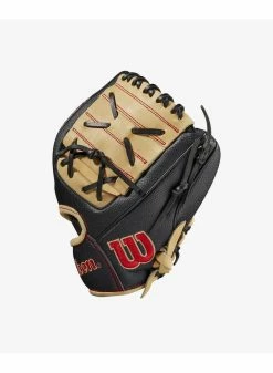 Wilson A2000 PFX2SS 11" Pedroia Fit Infield Baseball Glove Black/Blonde -Cheap Baseball Glove Store wilson wilson a2000 pfx2ss 11 pedroia fit infield 2