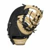 Wilson A2K Jose Abreu Game Model (1B) LHT 12.5 Black/Black SuperSS/Blonde -Cheap Baseball Glove Store wilson wilson a2k jose abreu game model 1b lht 125