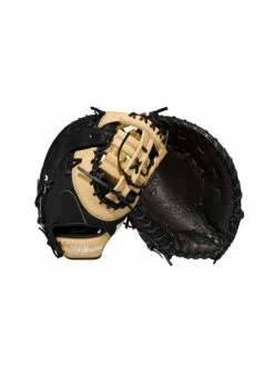 Wilson A2K Jose Abreu Game Model (1B) LHT 12.5 Black/Black SuperSS/Blonde -Cheap Baseball Glove Store wilson wilson a2k jose abreu game model 1b lht 125 5